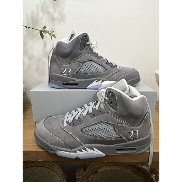 Nike Air Jordan 5 Retro \'Wolf Grey\' 2026 DD0587 002 US Men\'s Size 13 Brand New main image 10